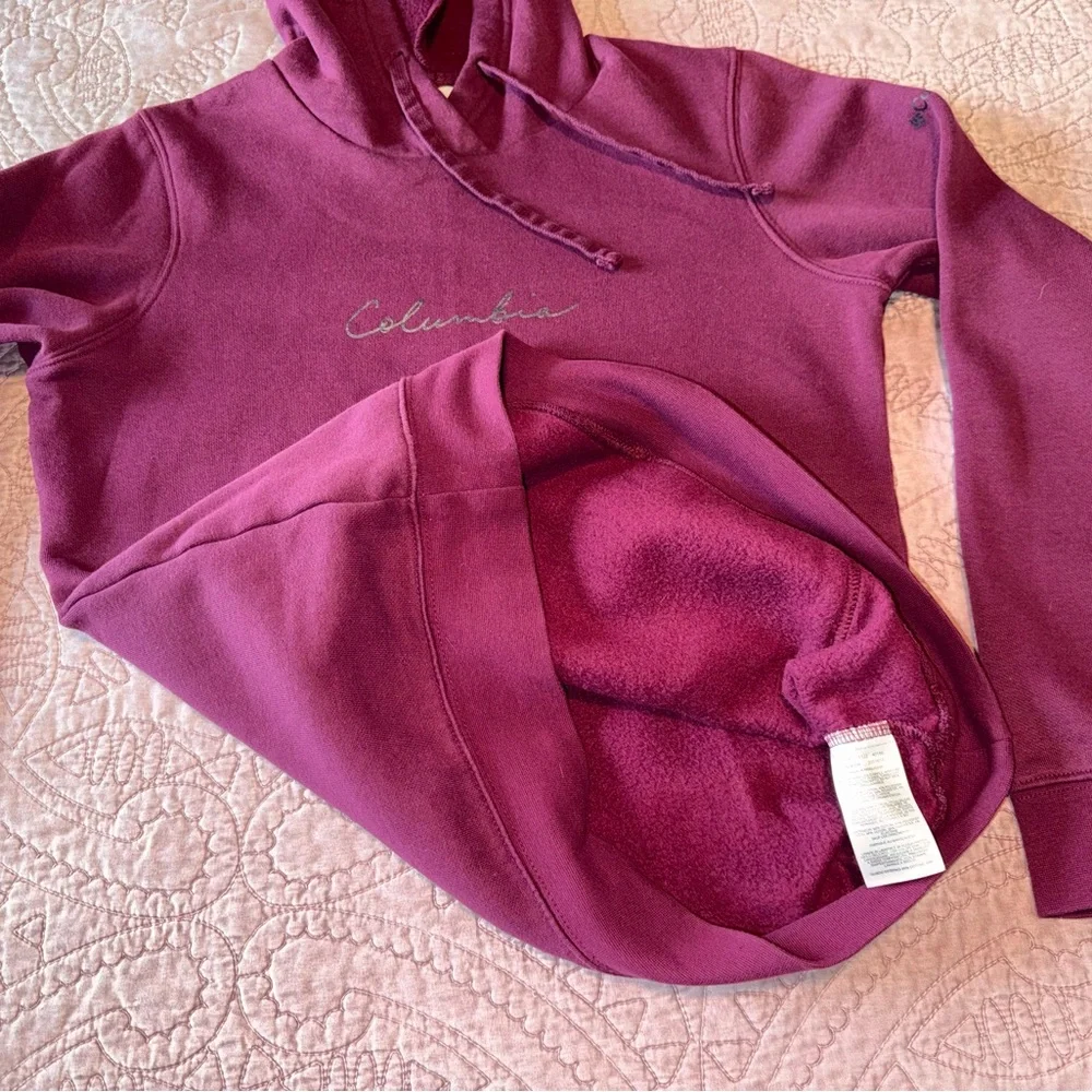XS Columbia Purple/Magenta Hoodie - Picture 5 of 12